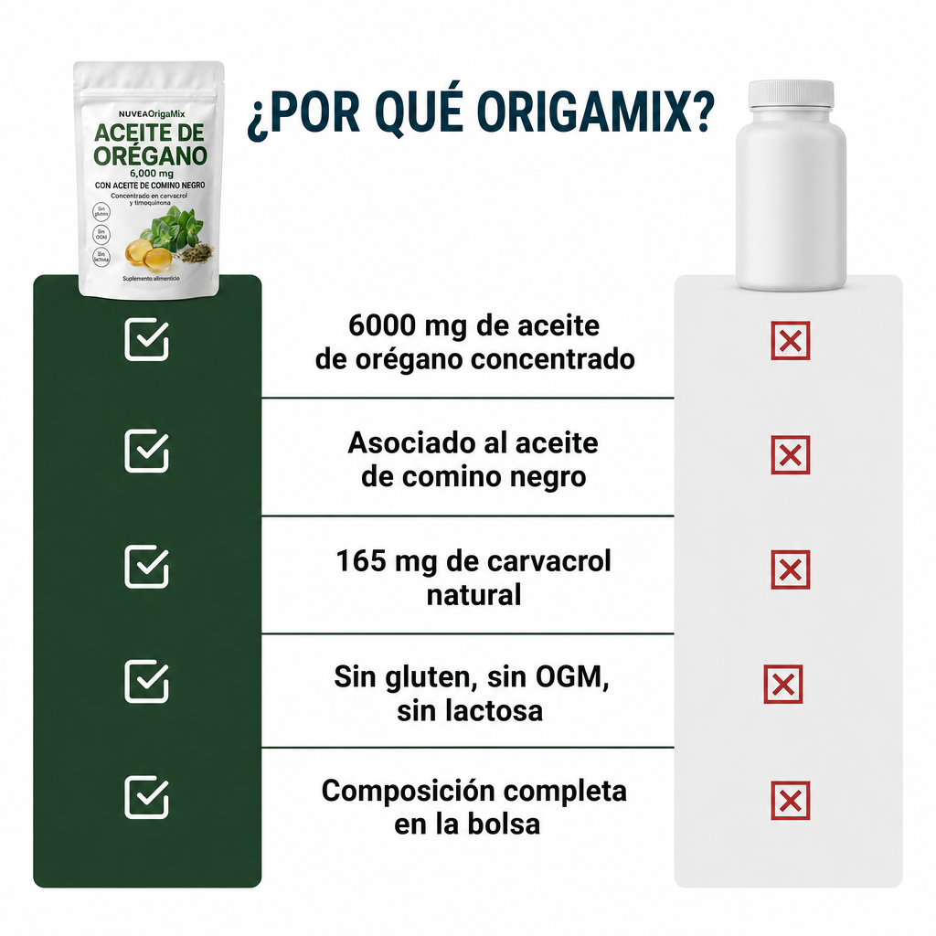 No todas las cápsulas blandas de orégano son iguales