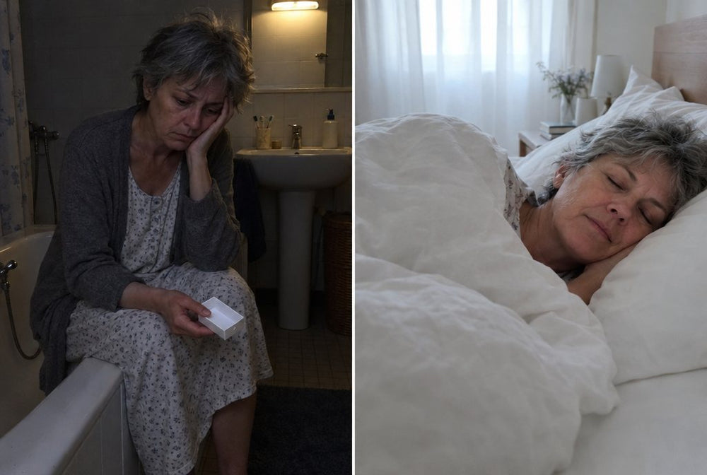 Las noches antes y después del tratamiento
